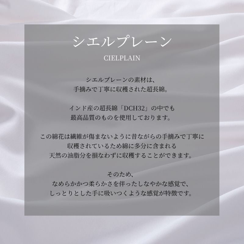 ピローフェザー＋シエルプレーン2枚